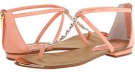 Peach Patent Isola Aida for Women (Size 6)