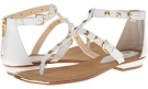 White Velvet Sheep Nappa Isola Adie for Women (Size 7)