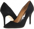 Black Metallic Suede Badgley Mischka Vision for Women (Size 8.5)