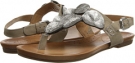 Pewter Metallic/Mystic Grey Leather Naya Crawley for Women (Size 7.5)