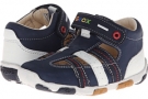 Navy/White Geox Kids Balu Boy Sandal for Kids (Size 5.5)