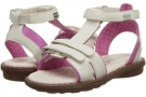 Off White/Fuchsia Geox Kids Sandal Milk for Kids (Size 10.5)