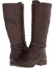 Brown Wide Shaft Smooth Naturalizer Jakes Wide Shaft Boot for Women (Size 7)