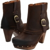 Dark Brown Oily Suede Earthies Lacerne for Women (Size 9.5)