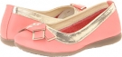 Coral Leather Kid Express Felicity for Kids (Size 12.5)