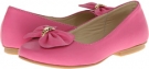 Fuchsia Leather Kid Express Charlene for Kids (Size 12)