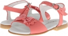Coral Leather Kid Express Carly for Kids (Size 11)