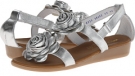 Silver Metallic Kid Express Ariella for Kids (Size 12.5)