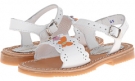 White Leather Kid Express Kyrin for Kids (Size 13.5)