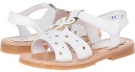 White Leather Kid Express Margaux for Kids (Size 5.5)