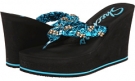 Turquoise SKECHERS Cabanas for Women (Size 8)