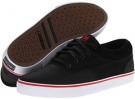 Black/Red/White Suede/Rubber CVS Dekline Keaton for Men (Size 10.5)