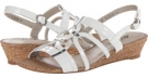 White/Silver Glow LifeStride Yorta for Women (Size 6)