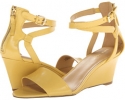 Yellow Leather Nine West ReelyMind for Women (Size 10.5)