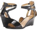 Black Leather Nine West ReelyMind for Women (Size 12)