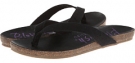 Solid Black Cozumel Blowfish Gisele for Women (Size 7.5)