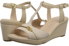 Bleached S Rockport Emmalina Charm T Strap for Women (Size 10)