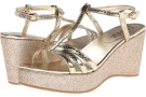 Gold Snake Print Amiana 15-A5136 for Kids (Size 7)