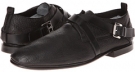 Black CoSTUME NATIONAL Buckle Shoe for Men (Size 8)