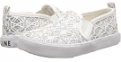 White/Silver Glitter Lace Amiana 6-A0864 for Kids (Size 12)
