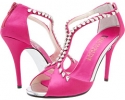 Magenta New Satin E! Live from the Red Carpet Nadine for Women (Size 9)