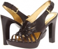 Dark Brown Burnished Leather LAUREN by Ralph Lauren Shaina for Women (Size 5)