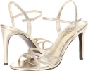 Platino Metallic Kidskin LAUREN by Ralph Lauren Sammy for Women (Size 6)