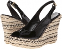 Black Patent Suede LAUREN by Ralph Lauren Talya for Women (Size 8.5)