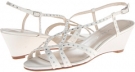 Ivory Satin Caparros Lisette for Women (Size 10)