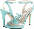 Seafoam Satin Caparros Leigh for Women (Size 5.5)