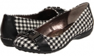 Black/White Houndstooth Sofft Palina for Women (Size 6)