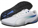 White/Silver Metallic PUMA Drift Cat 5 MamGP NM for Men (Size 7)