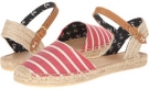 Red Bretton Stripe Sperry Top-Sider Hope for Women (Size 10)