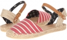 Red Bretton Stripe Sperry Top-Sider Hope for Women (Size 7)