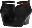 Black Glazed Suede Rebecca Minkoff La Roux for Women (Size 9)