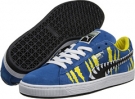 French Blue/Vibrant Yellow PUMA Suede Chemical Comic for Men (Size 9)