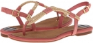 Washed Red/Sand Woven Sperry Top-Sider Lacie for Women (Size 6.5)