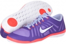 Purple Venom/Court Purple/Laser Crimson/White Nike Free 3.0 Studio Dance for Women (Size 6)