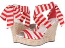 Tomato Soup Silk UGG Lucianna Stripe for Women (Size 6.5)