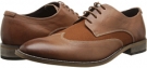 Brown Leather/Fabric Stacy Adams Roulette for Men (Size 10)