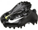 Black/Black/Volt/White Nike Vapor Strike 4 Low TD for Men (Size 15)