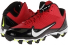 Black/Game Red/Volt/White Nike Alpha Shark 3/4 for Men (Size 15)