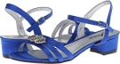 Royal Blue Satin Annie Paulina for Women (Size 7.5)