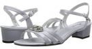 Silver Satin Annie Paulina for Women (Size 6.5)