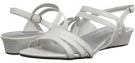 White Kid PU Annie Phoebe for Women (Size 6.5)