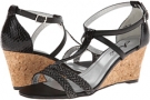 Black Painted Snake Annie Leilani for Women (Size 9)