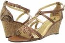 Tan Painted Snake Annie Leilani for Women (Size 12)