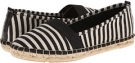 Black Stripe Linen Annie Tanya for Women (Size 7.5)