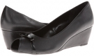 Black E-Nappa/Black Ferns Patent Vaneli Winda for Women (Size 6)