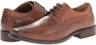 Cognac Leather Kenneth Cole Reaction Flight-Ning for Men (Size 7)